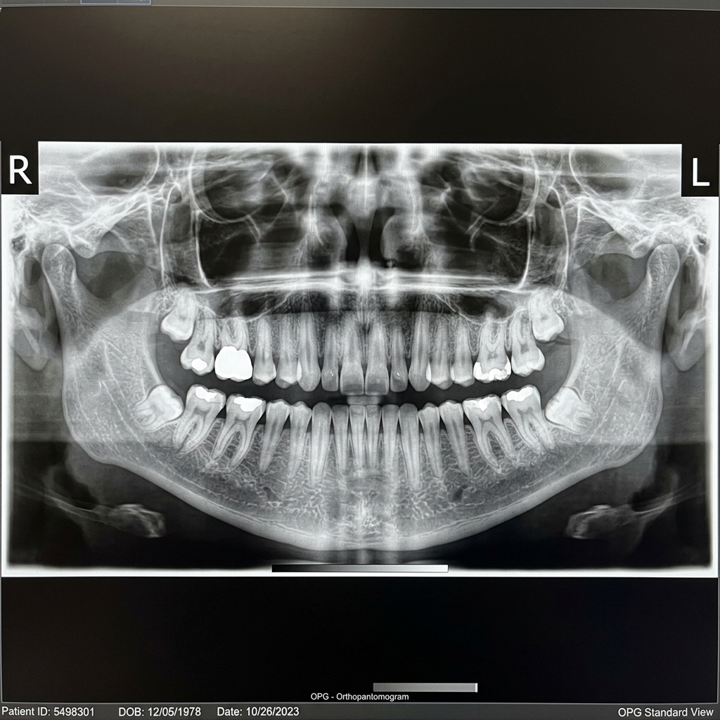 Dental Panoramic X-Ray Scan